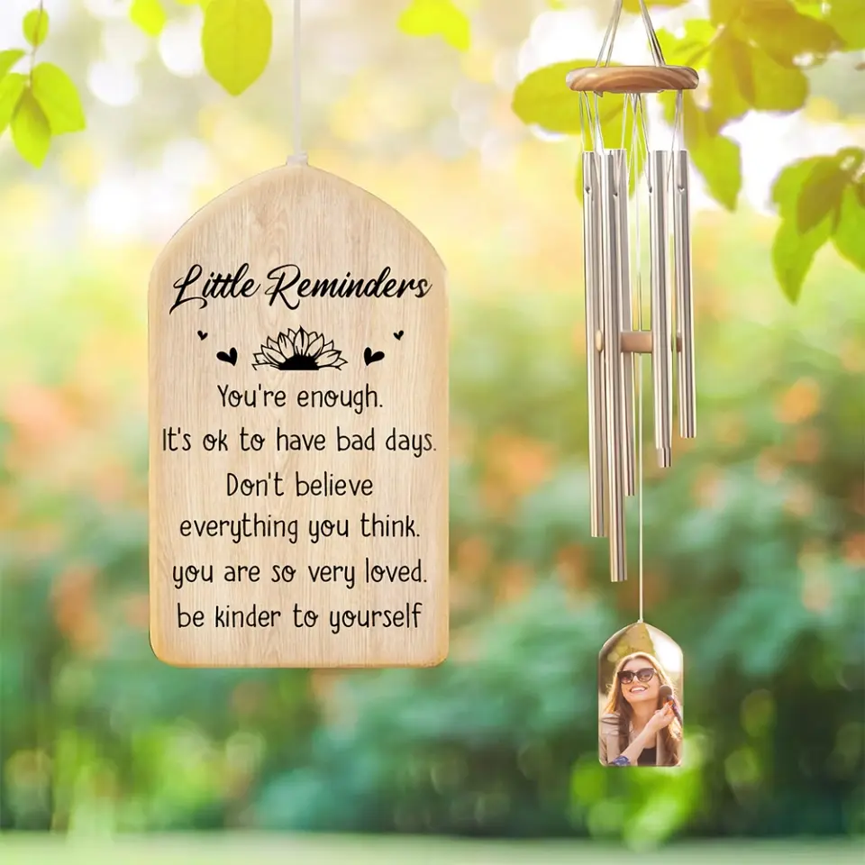 Little Reminders - Upload Image Wind Chimes - Image 5