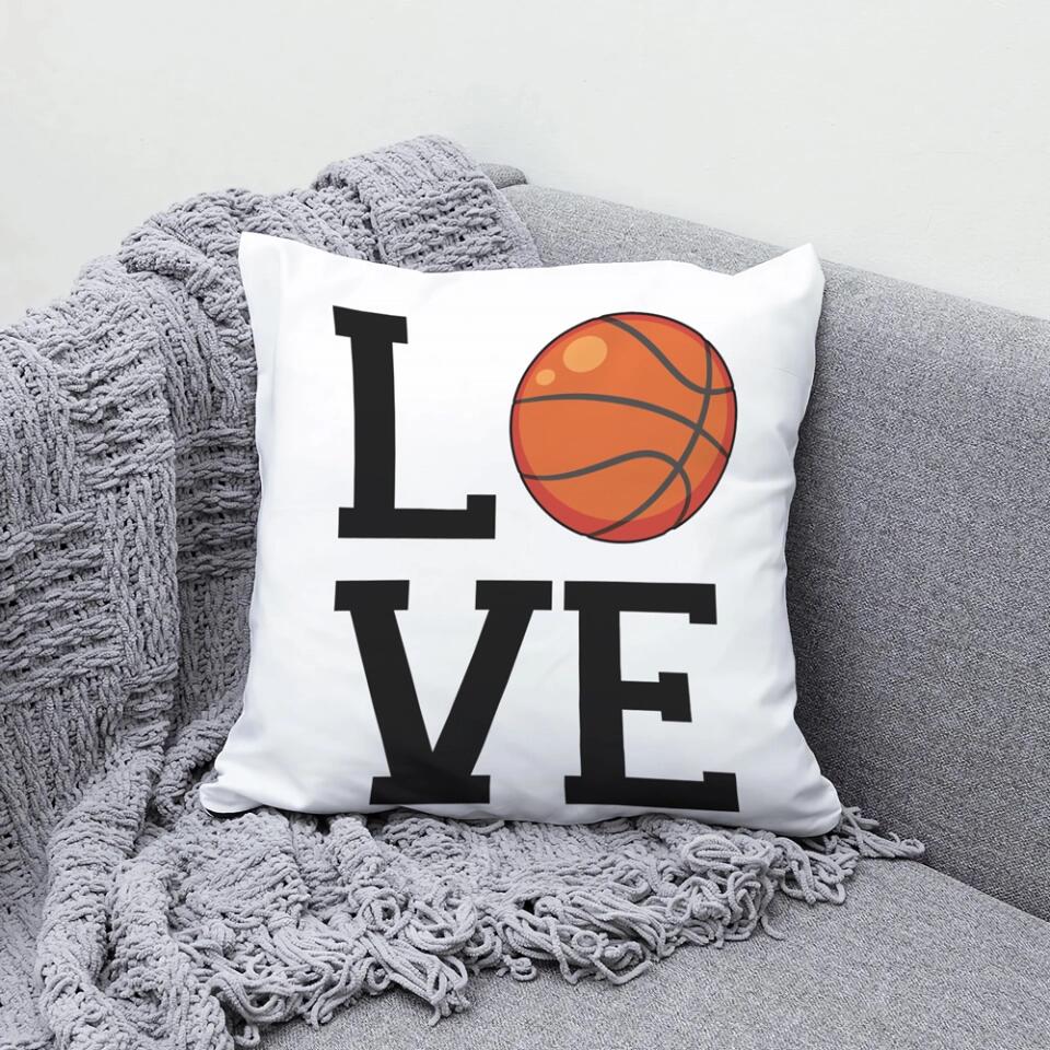Love Football Soccer Basketball Baseball Personalized Canvas Pillow Gift For Sport Lover - Image 10