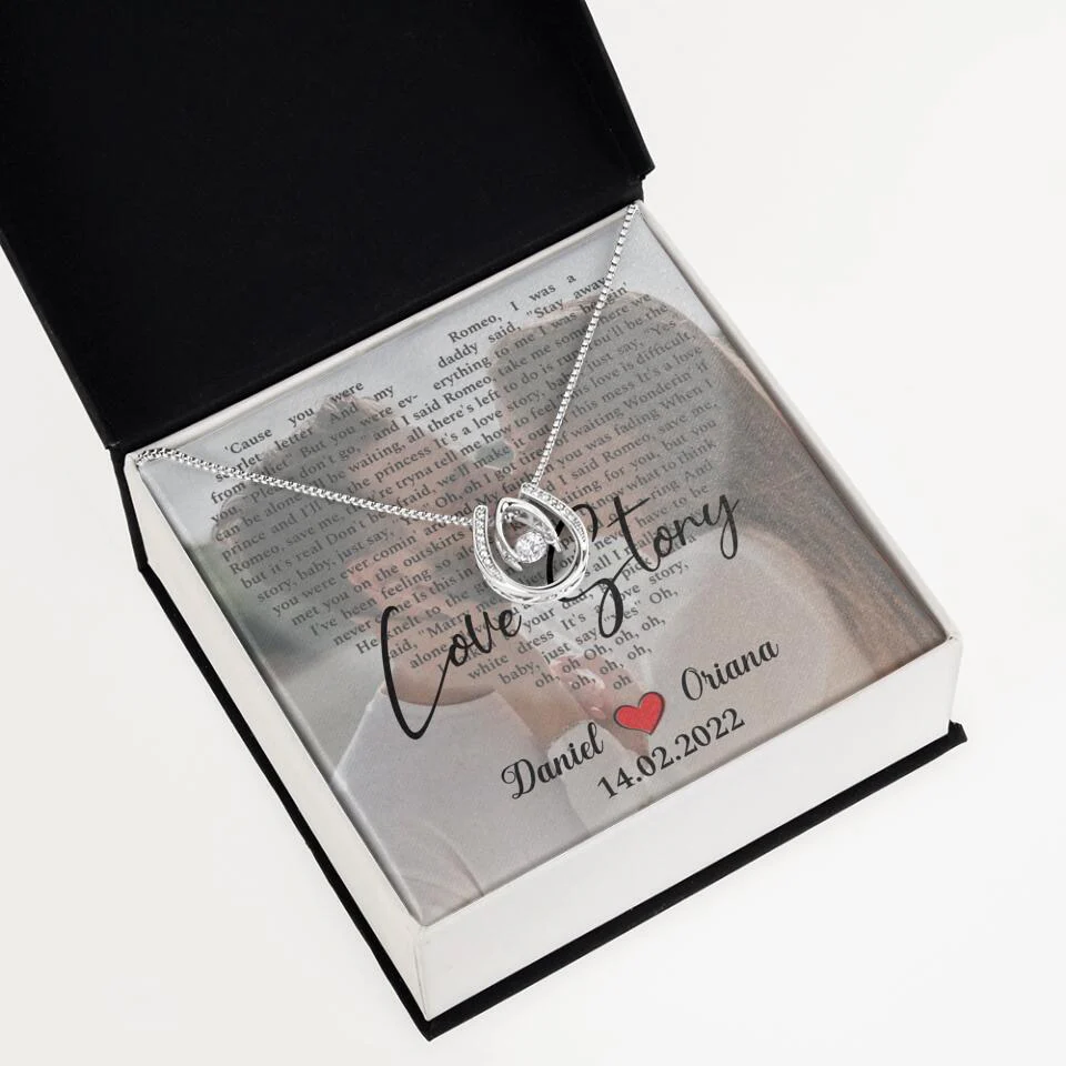 Personalized Valentine Gifts - Love Story - Custom Lyrics Song - Personalized Necklace - Gift For Her - Image 52