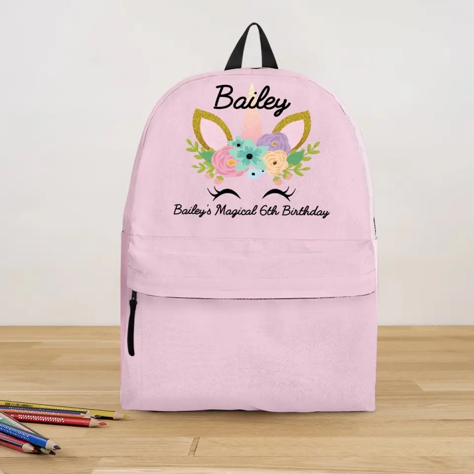 Magical Birthday MyColor Choice Backpack For Back To School Kids - Image 4
