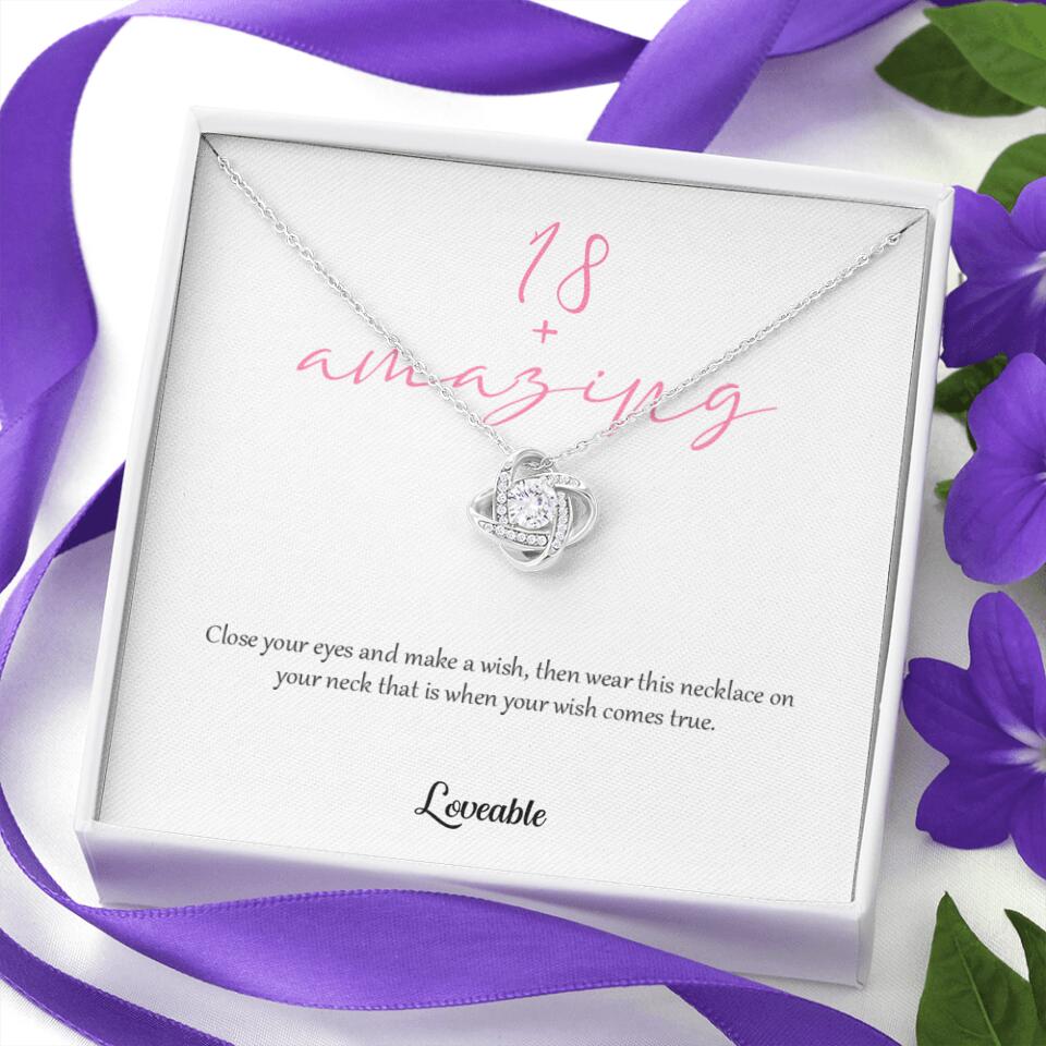 18+ Amazing Make Your Wish Come True Personalized Necklace - Image 5