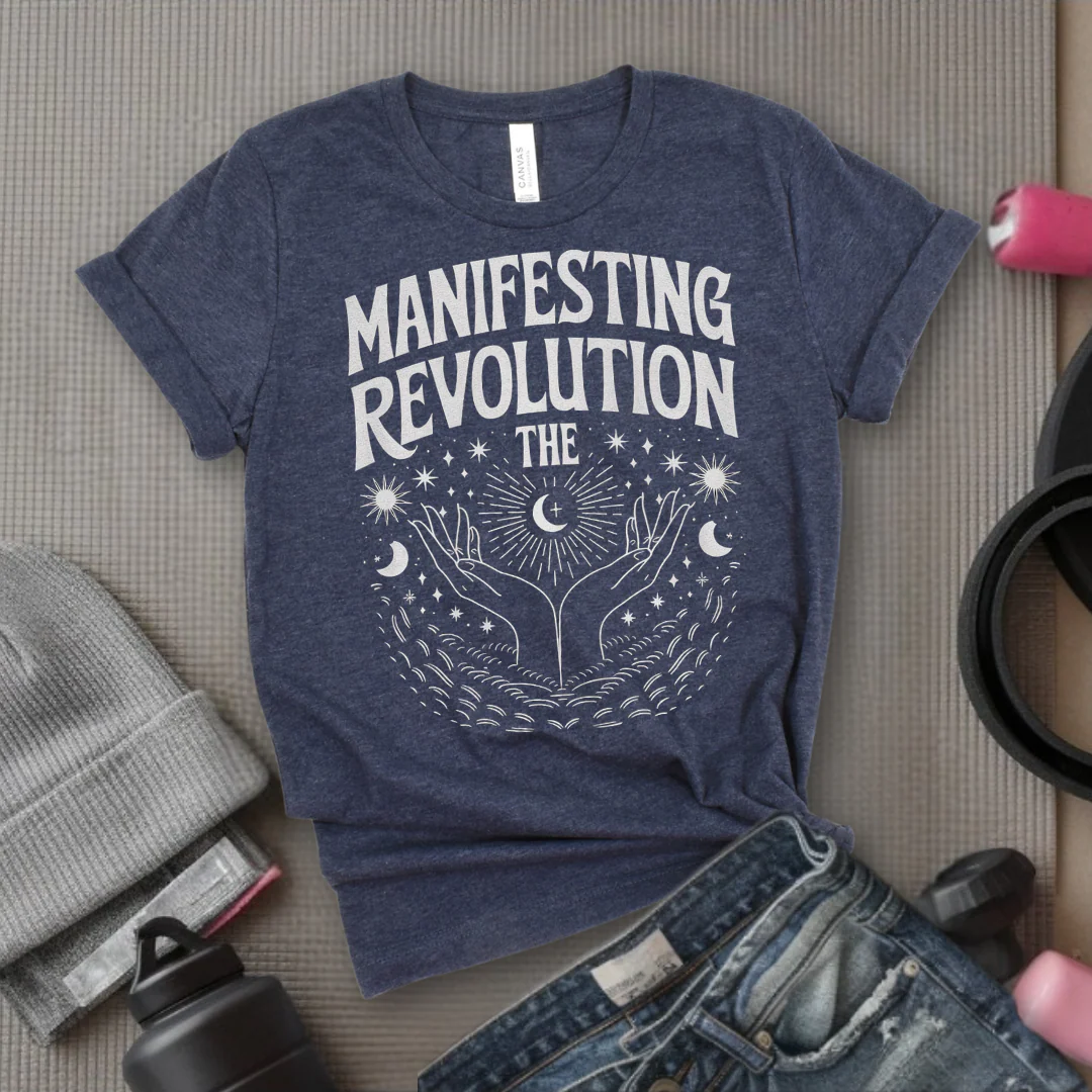 Manifesting The Revolution Shirt,  Equality Shirt, Women's Rights Shirt, Feminist Gift - Bella Canvas 3001 - Image 6