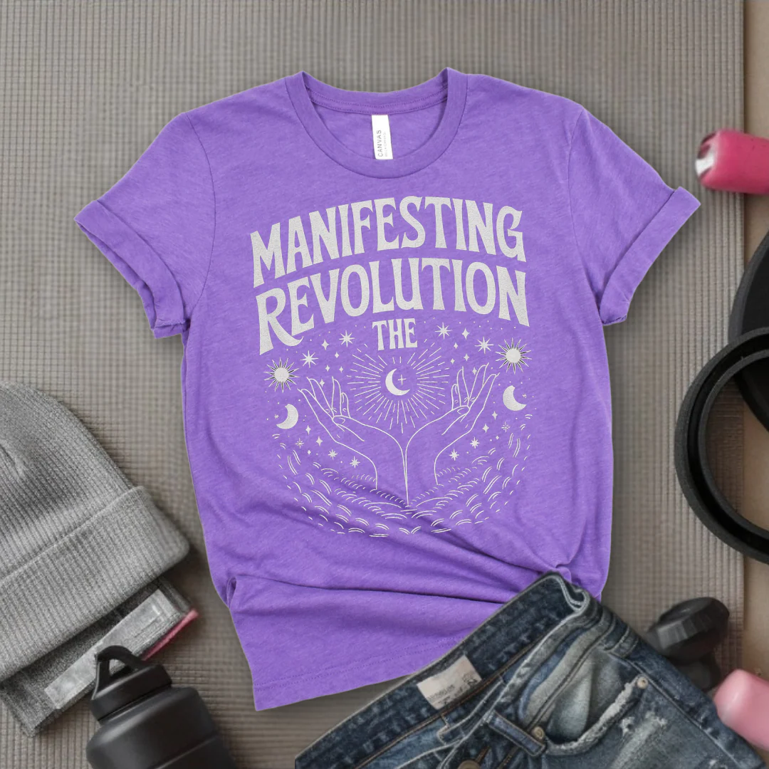 Manifesting The Revolution Shirt,  Equality Shirt, Women's Rights Shirt, Feminist Gift - Bella Canvas 3001 - Image 8