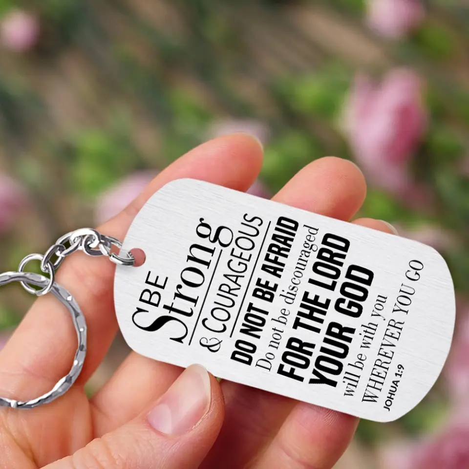 May Your Faith Always Guide You First Communion Personalized Stainless Keychain - Image 7