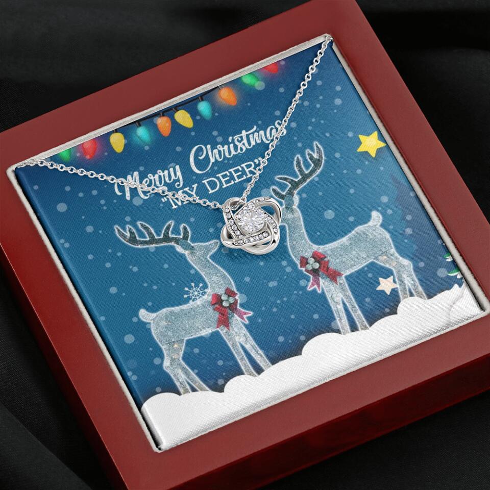 Merry Christmas "My Deer" Christmas Gift Necklace - Image 14