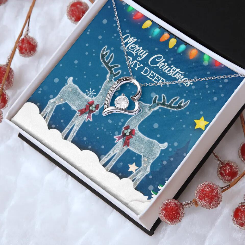 Merry Christmas "My Deer" Christmas Gift Necklace - Image 18