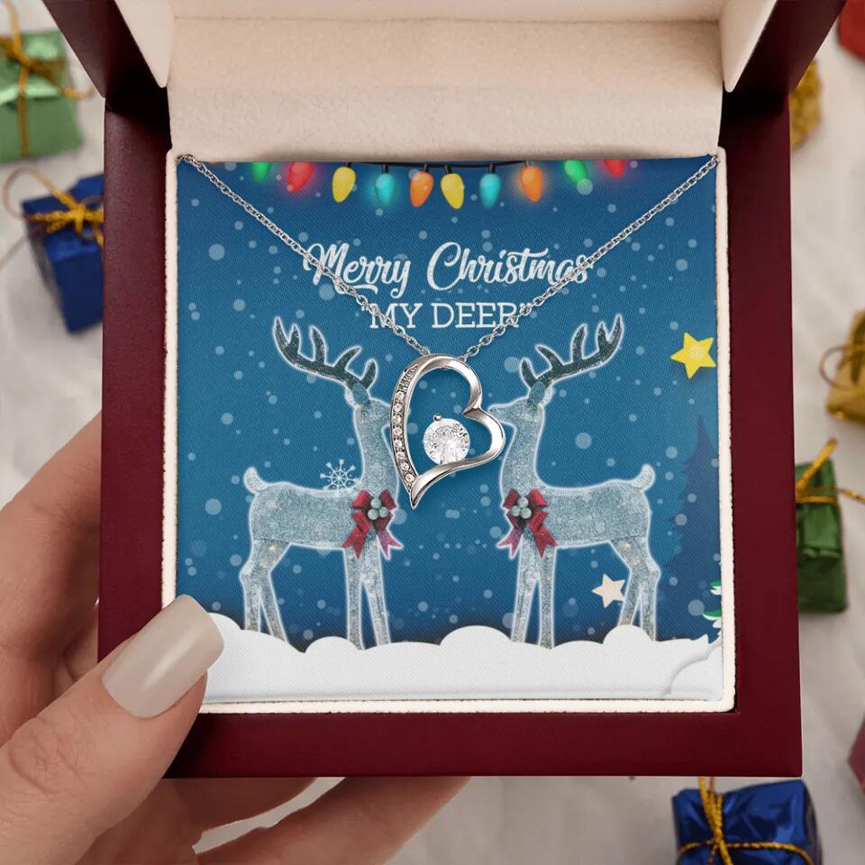 Merry Christmas "My Deer" Christmas Gift Necklace - Image 27