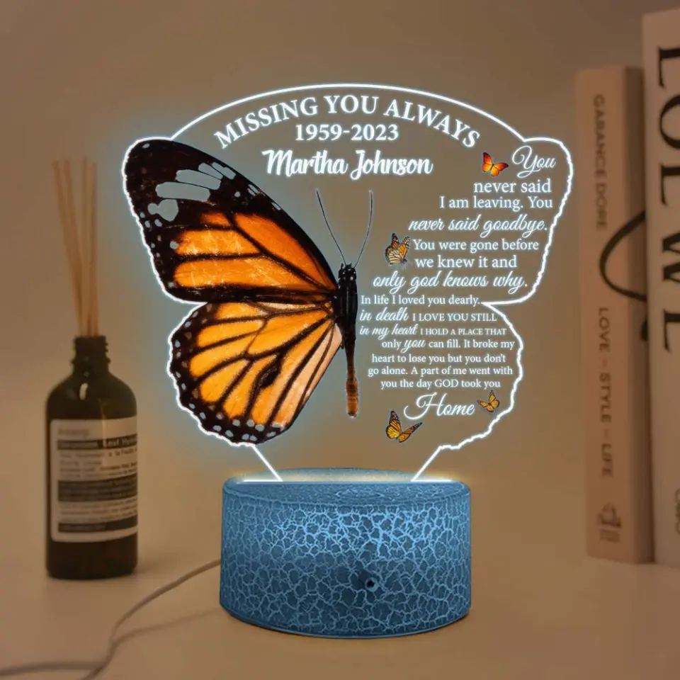 Missing You Always A Part Of Me - Personalized Led Light - Image 5