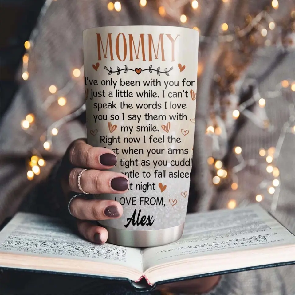 Mommy You're Doing A Great Job Happy 1st Mother's Day Personalized Tumbler - Image 10