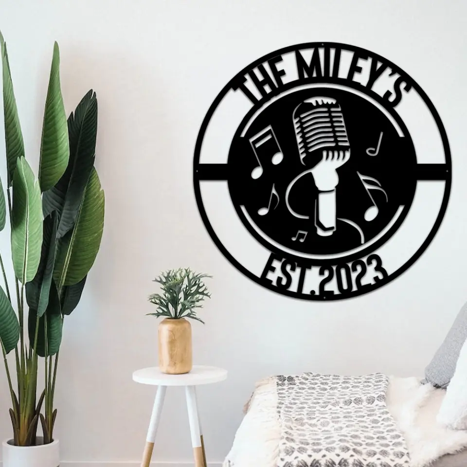 Music Audio Studio Custom Metal Sign Housewarming Gift For Musician - Image 6