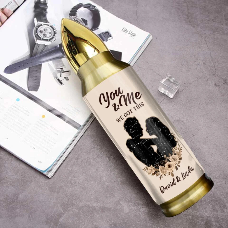 To My Husband Never Forget How Special You Are To Me - Custom Star Map and Name Bullet Tumbler - Image 6
