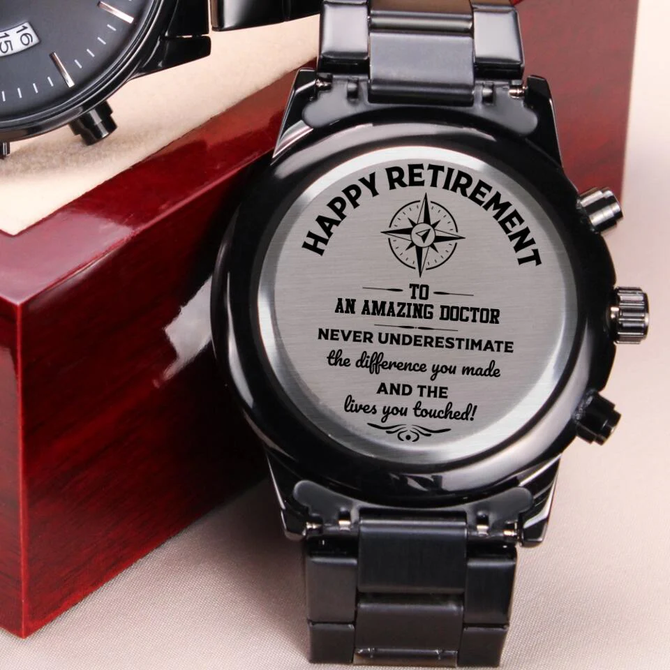 Never Underestimate The Difference You Made And The Lives You Made Personalized Watch - Image 2