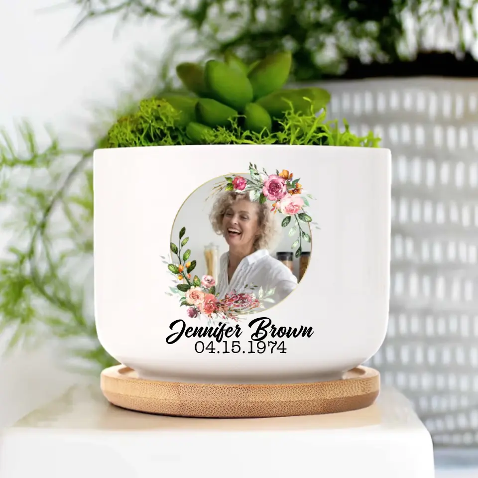 Never Underestimate the Difference You Made and the Lives You Touched Plant Pot Gift for Boss Coworker - Image 3