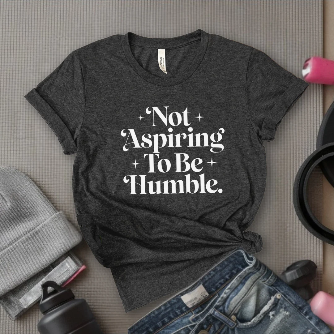 Not Aspiring To Be Humble - Feminist Women Empowerment Shirt - R.B.G Tshirt - Gifts for Feminists - Bella Canvas 3001 - Image 2