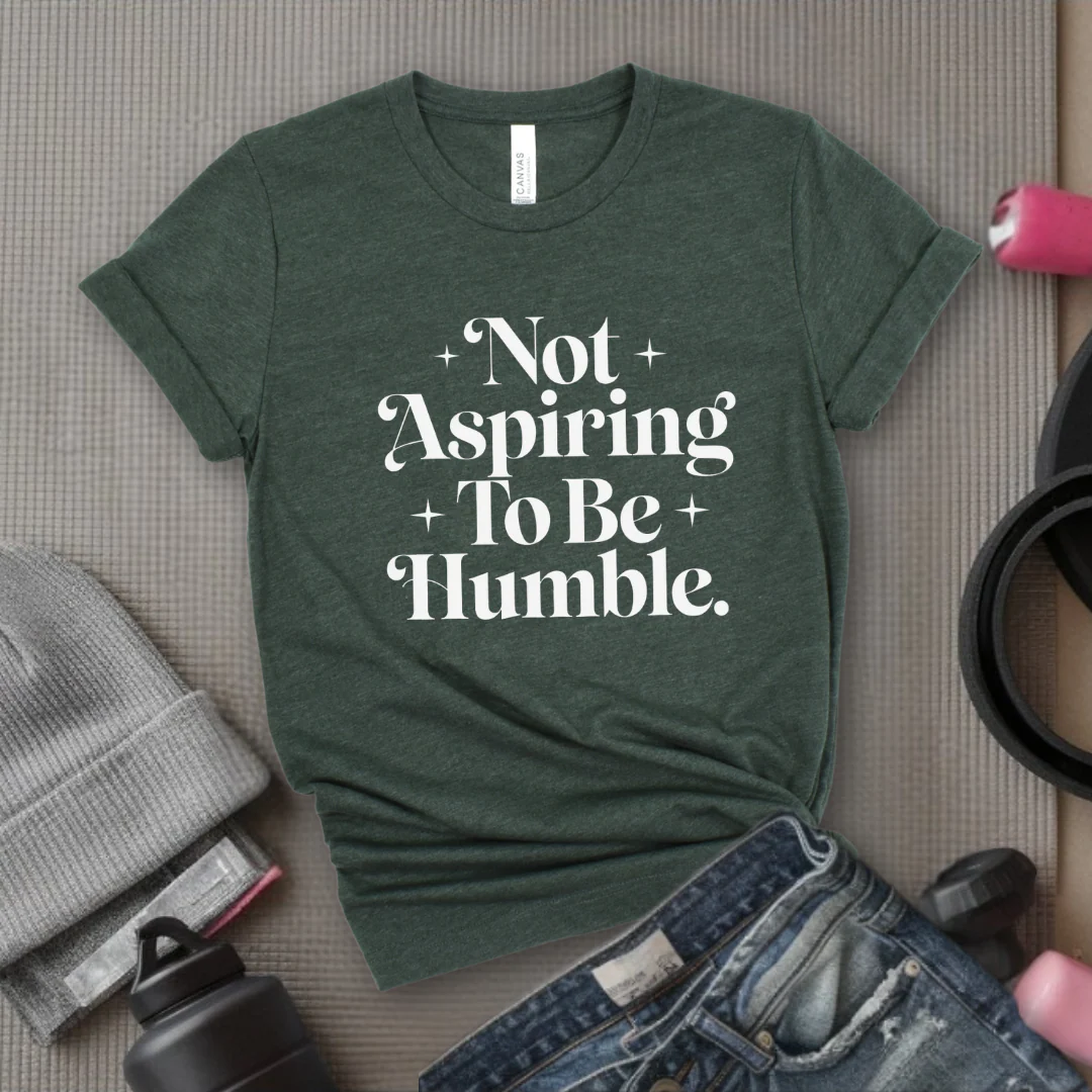 Not Aspiring To Be Humble - Feminist Women Empowerment Shirt - R.B.G Tshirt - Gifts for Feminists - Bella Canvas 3001 - Image 3
