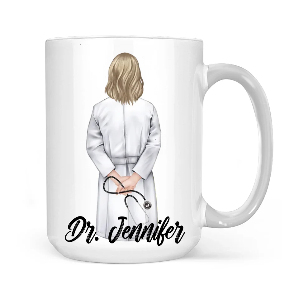 OB-GYN Description - White Mug - Thank You Gift For Obgyn - Image 14