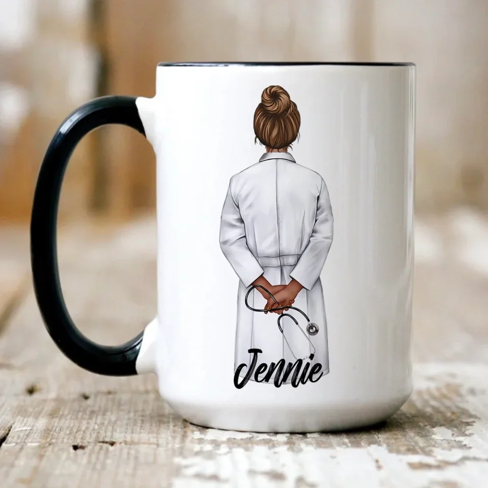 OB-GYN Description - White Mug - Thank You Gift For Obgyn - Image 17