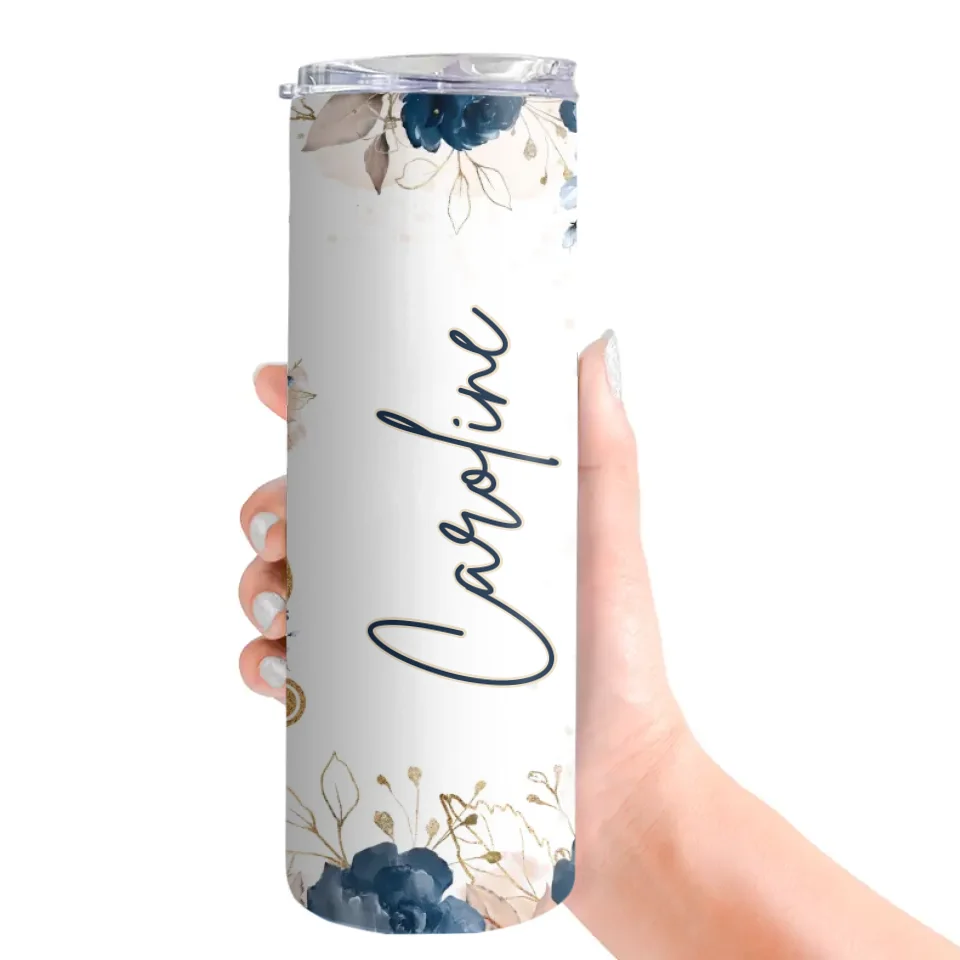 Obgyn Nurse - Personalized 20oz Skinny Tumbler - Gift For Obgyn - Image 3