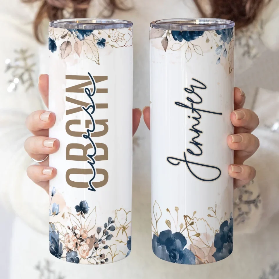 Obgyn Nurse - Personalized 20oz Skinny Tumbler - Gift For Obgyn - Image 7