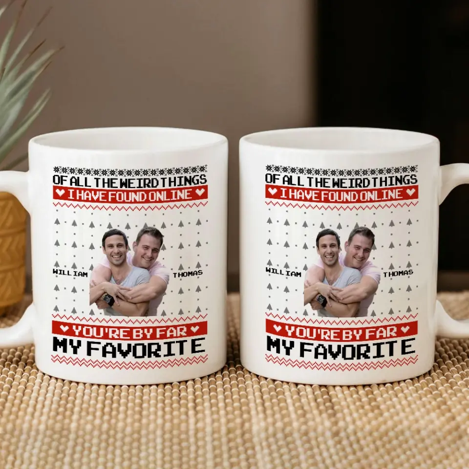 Of All The Weird Things I Have Found Personalized Mug - Image 5