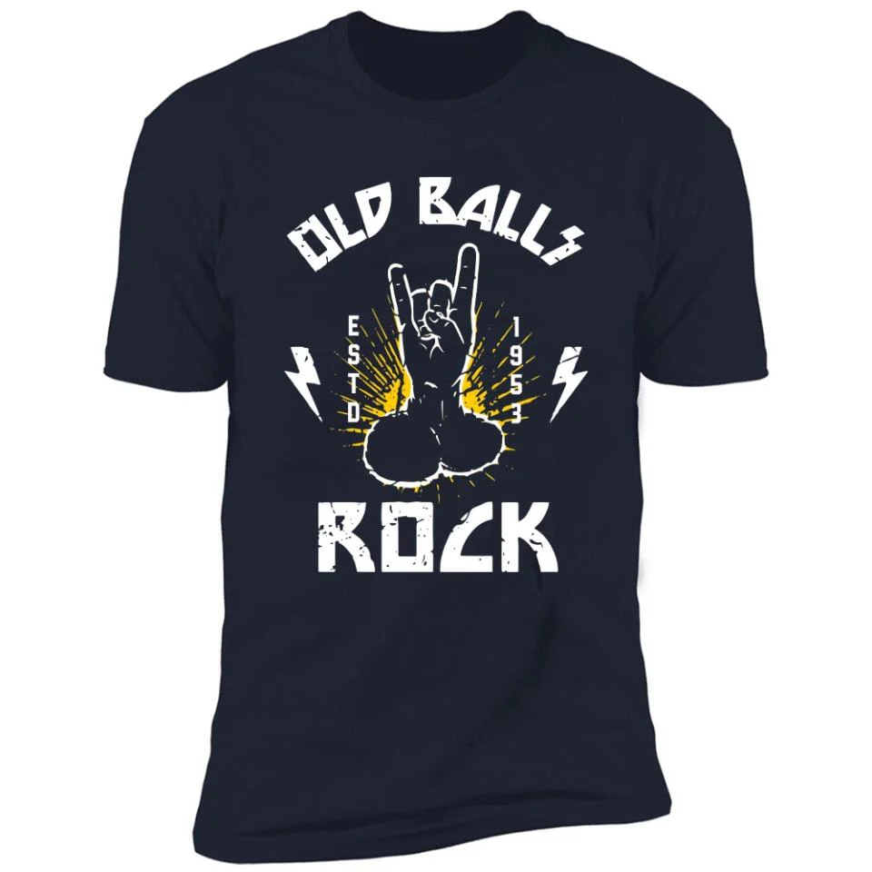 Old Ballls Rock ESTD 1943 - Personalized Crew Neck Sweatshirt - Best Gift For Old Men for Dad/Grandpa/Uncle - Best Birthday's Gift For Old Man - 301IHNVSTS0008 - Image 6