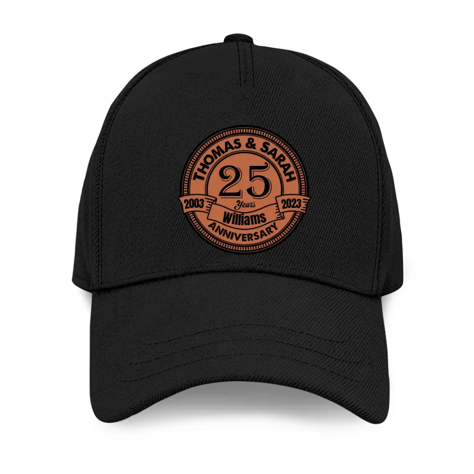 Our Journey Together Custom Cap Anniversary Gift For Couples - Image 2