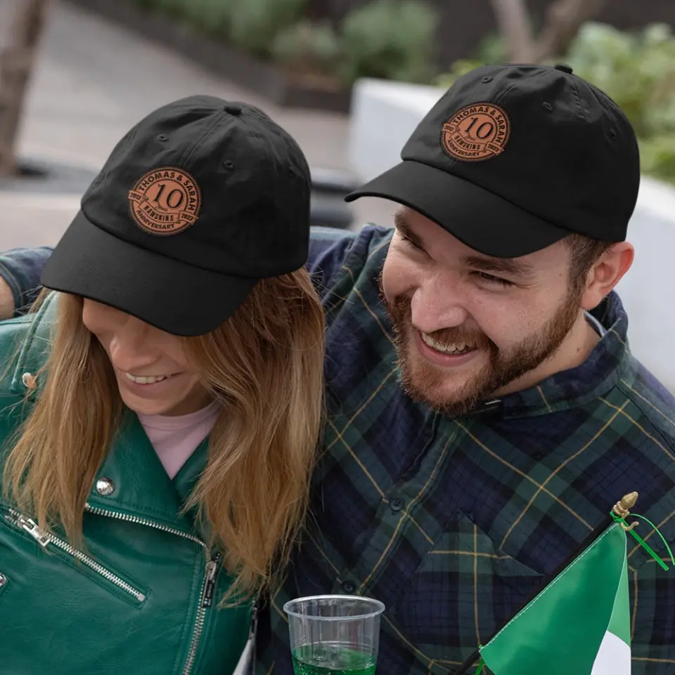 Our Journey Together Custom Cap Anniversary Gift For Couples - Image 3