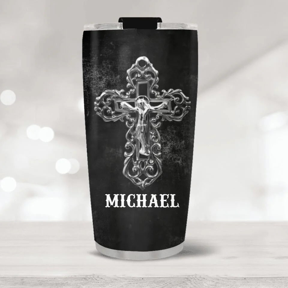 Pastor Nutrition Facts - Personalized 20oz Stainless Steel Tumbler - Gift for Pastor - Image 2
