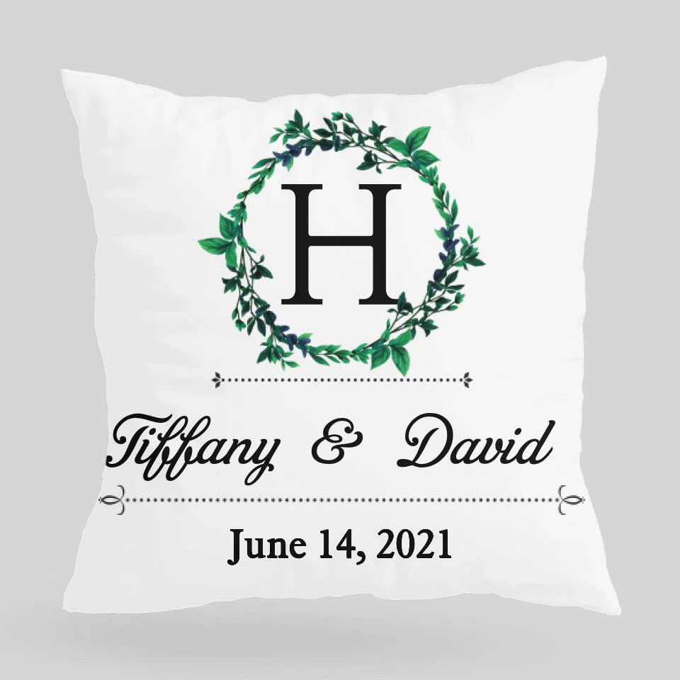 Personalized Anniversary Gift for Him, Birthday Present - 2nd 4th 12th Pillow Gift, Home Decor, Gift for Her -  208IHNTHPI510 - Image 4