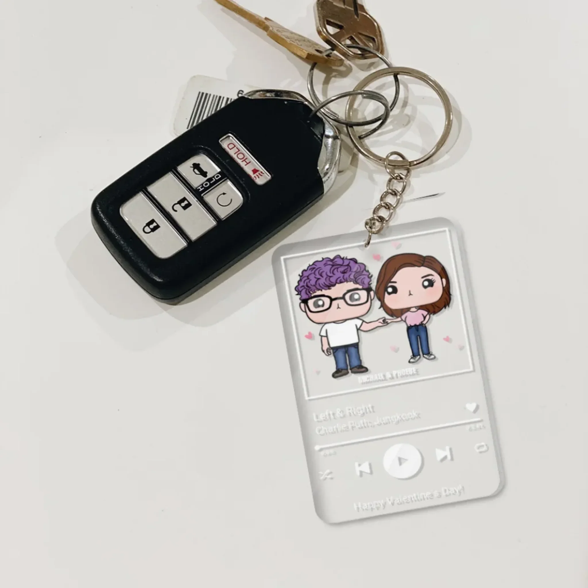 Personalized Chibi Art With Song - Gift For Couple - Valentine's Birthday Anniversary Gift - Image 6