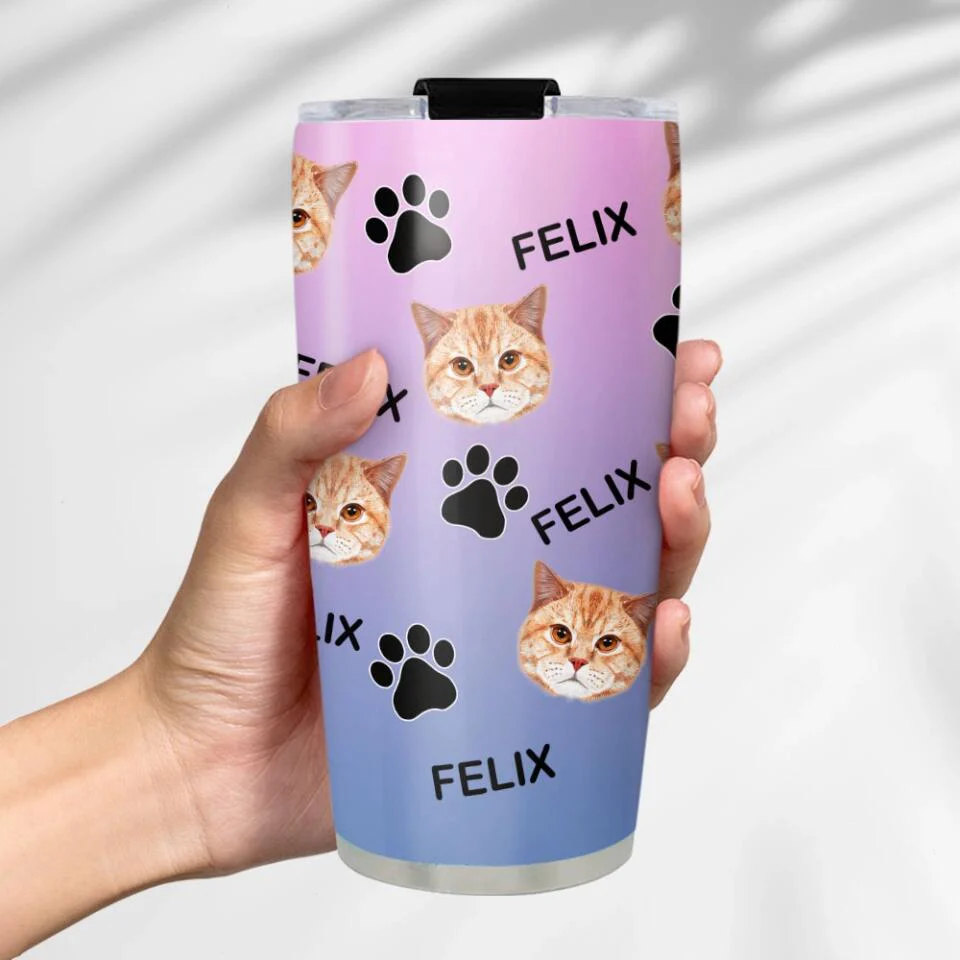 Personalized Pet Names & Photos - Personalized Tumbler - Birthday Gift for Mom, Dad - Mother's Day/Father's Day Gift - Image 10