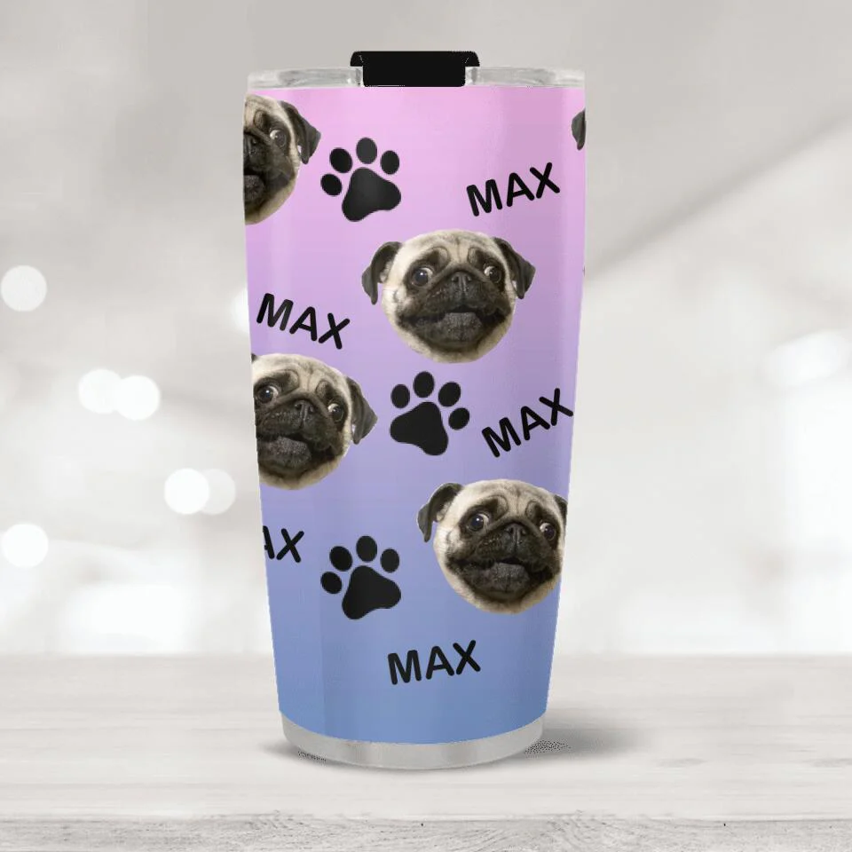 Personalized Pet Names & Photos - Personalized Tumbler - Birthday Gift for Mom, Dad - Mother's Day/Father's Day Gift - Image 4