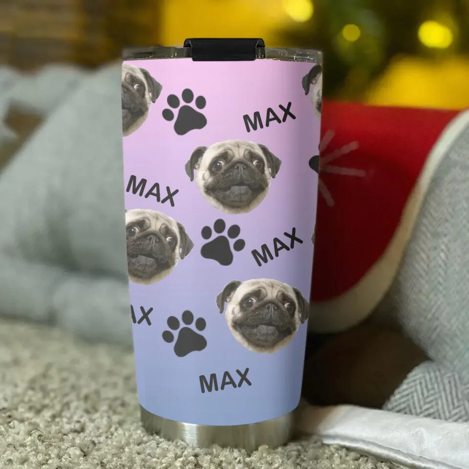 Personalized Pet Names & Photos - Personalized Tumbler - Birthday Gift for Mom, Dad - Mother's Day/Father's Day Gift - Image 9