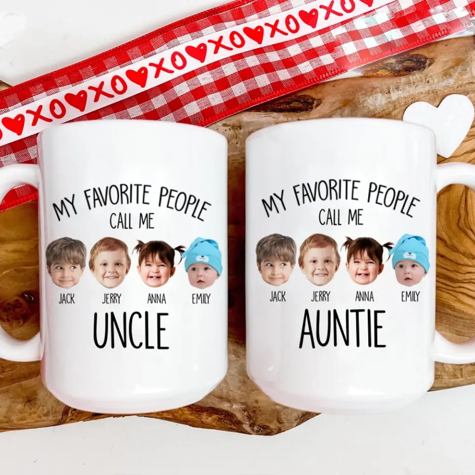 My Favorite People Call Me - Personalized White Mug for Grandma | Best Gift For Family - Image 13