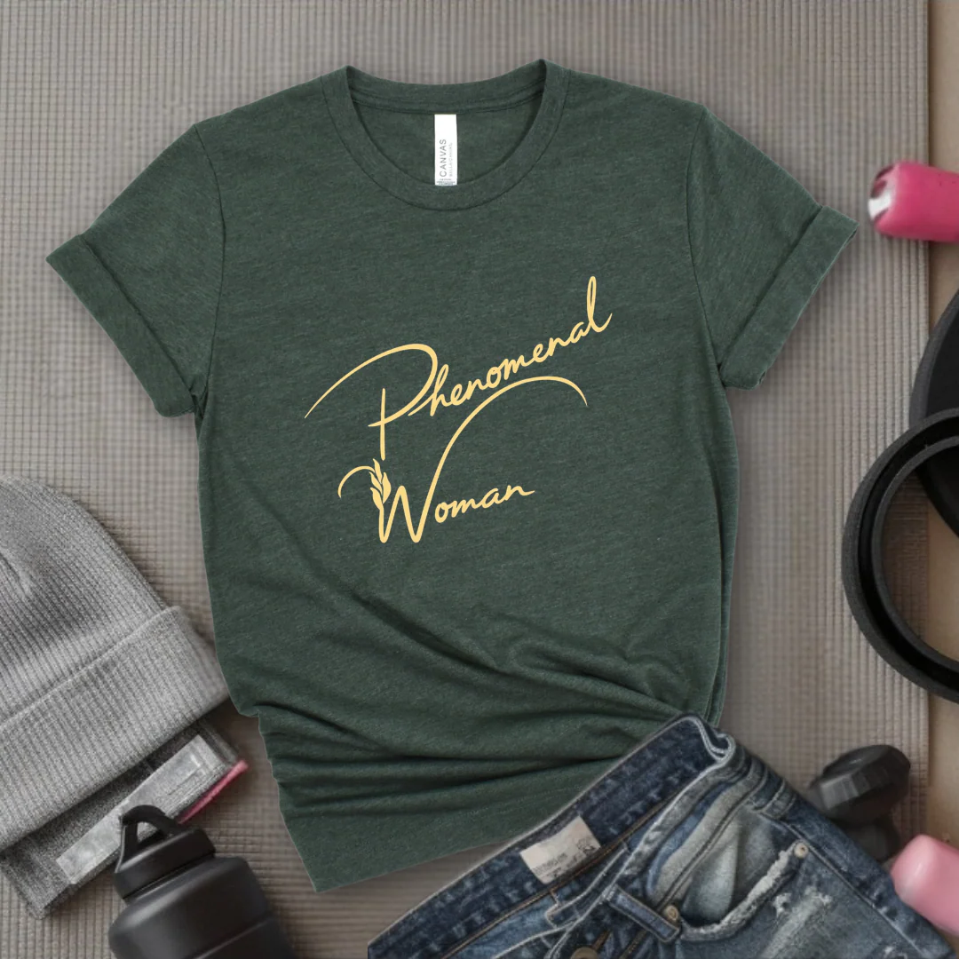 Phenomenal Woman - Women Empowerment Tee - Gift for Her - Bella Canvas 3001 - Image 6