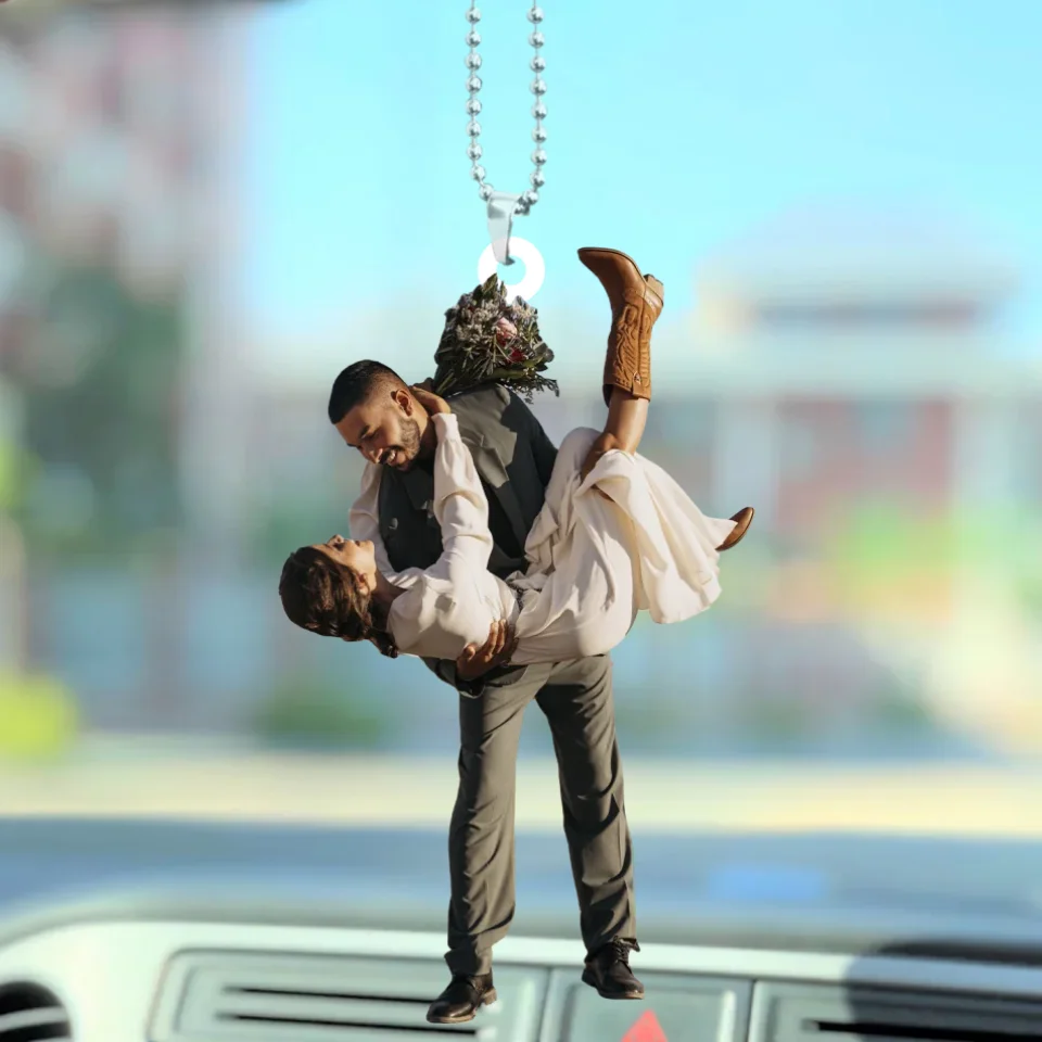 Photo Background Removal - Customized Your Photo Ornaments - Wedding Gift - Gift for Couple - Image 2