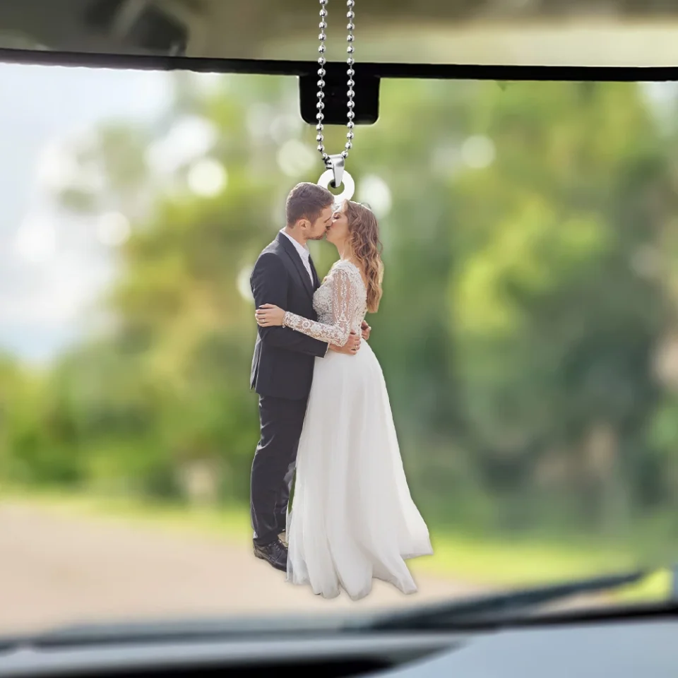 Photo Background Removal - Customized Your Photo Ornaments - Wedding Gift - Gift for Couple - Image 4
