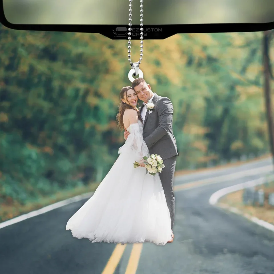 Photo Background Removal - Customized Your Photo Ornaments - Wedding Gift - Gift for Couple - Image 8