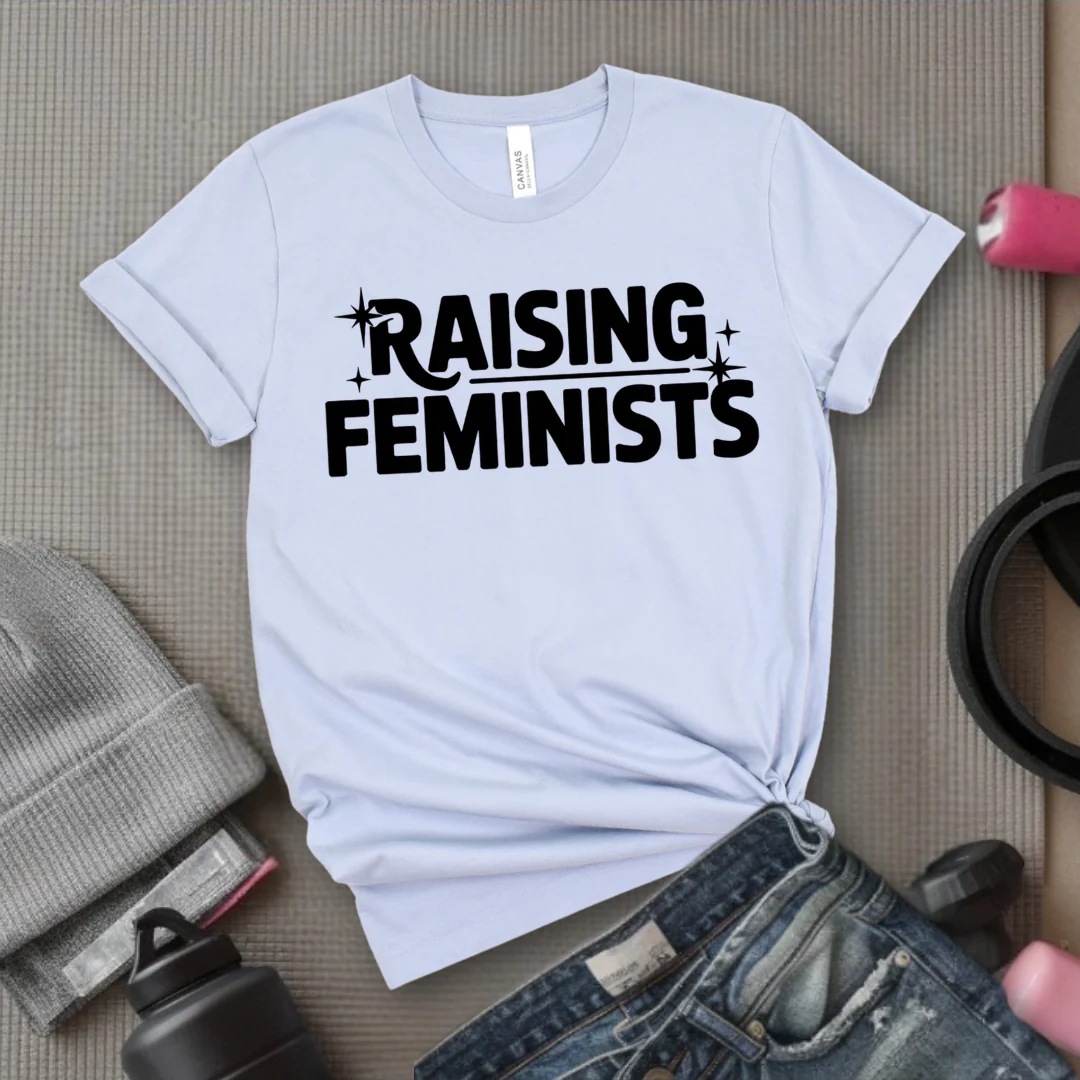 Raising Feminists - Mother's Day Gifts - Women Empower Feminist Tee - Bella Canvas 3001 - Image 6