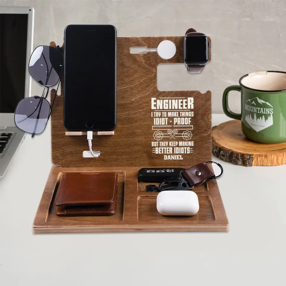 Relax I Can Fix It Custom Docking Station Birthday Gift Ideas For Engineers - Image 6