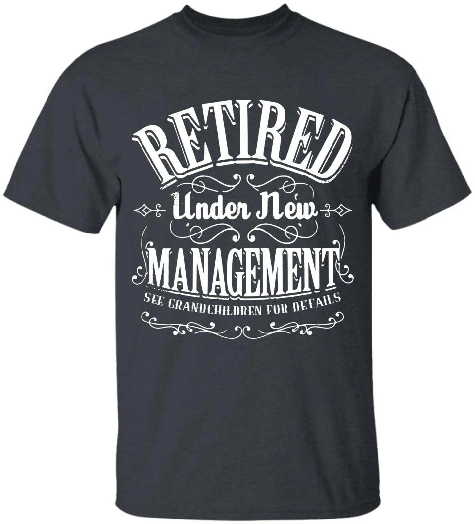 Retired Under New Management See Wife For Details - Personalized Shirt - Image 2