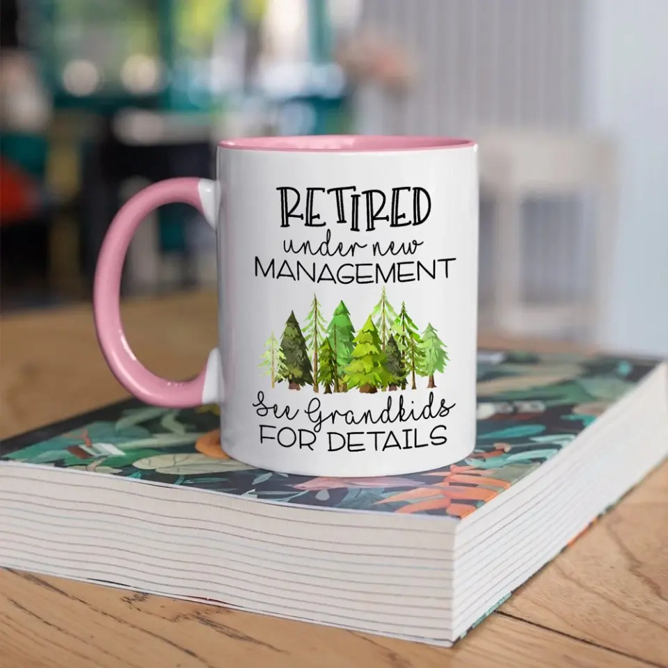 Retired Under New Management - White Mug - Image 15