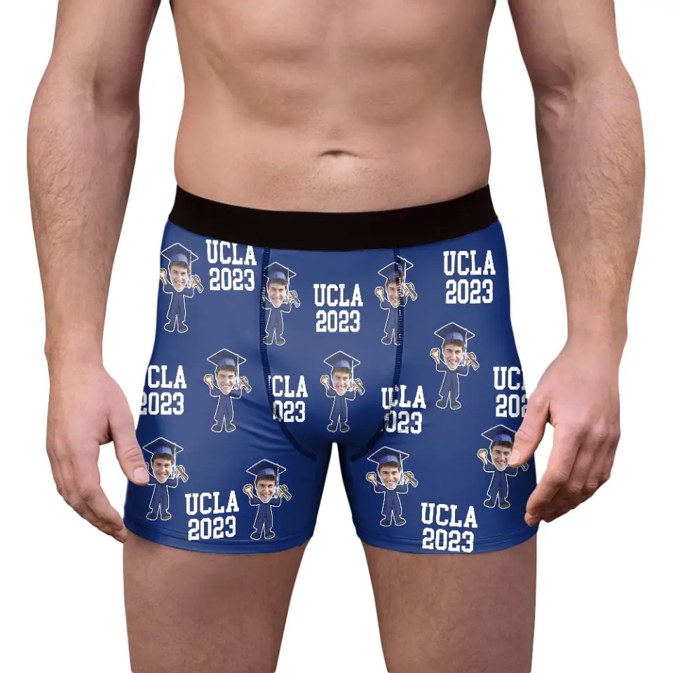 School Graduation, Graduation Gifts Son, College Graduation Gifts, Men's Boxer Briefs
| 312IHPNPMB1277 - Image 3