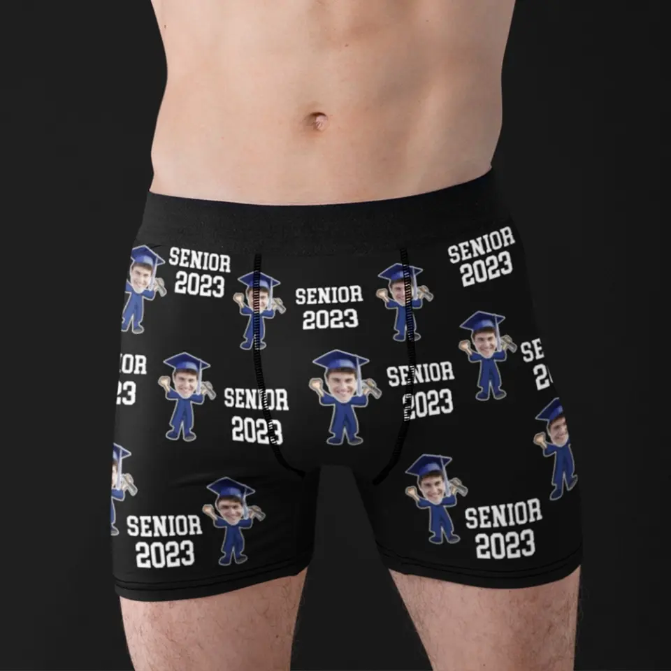 School Graduation, Graduation Gifts Son, College Graduation Gifts, Men's Boxer Briefs
| 312IHPNPMB1277 - Image 4
