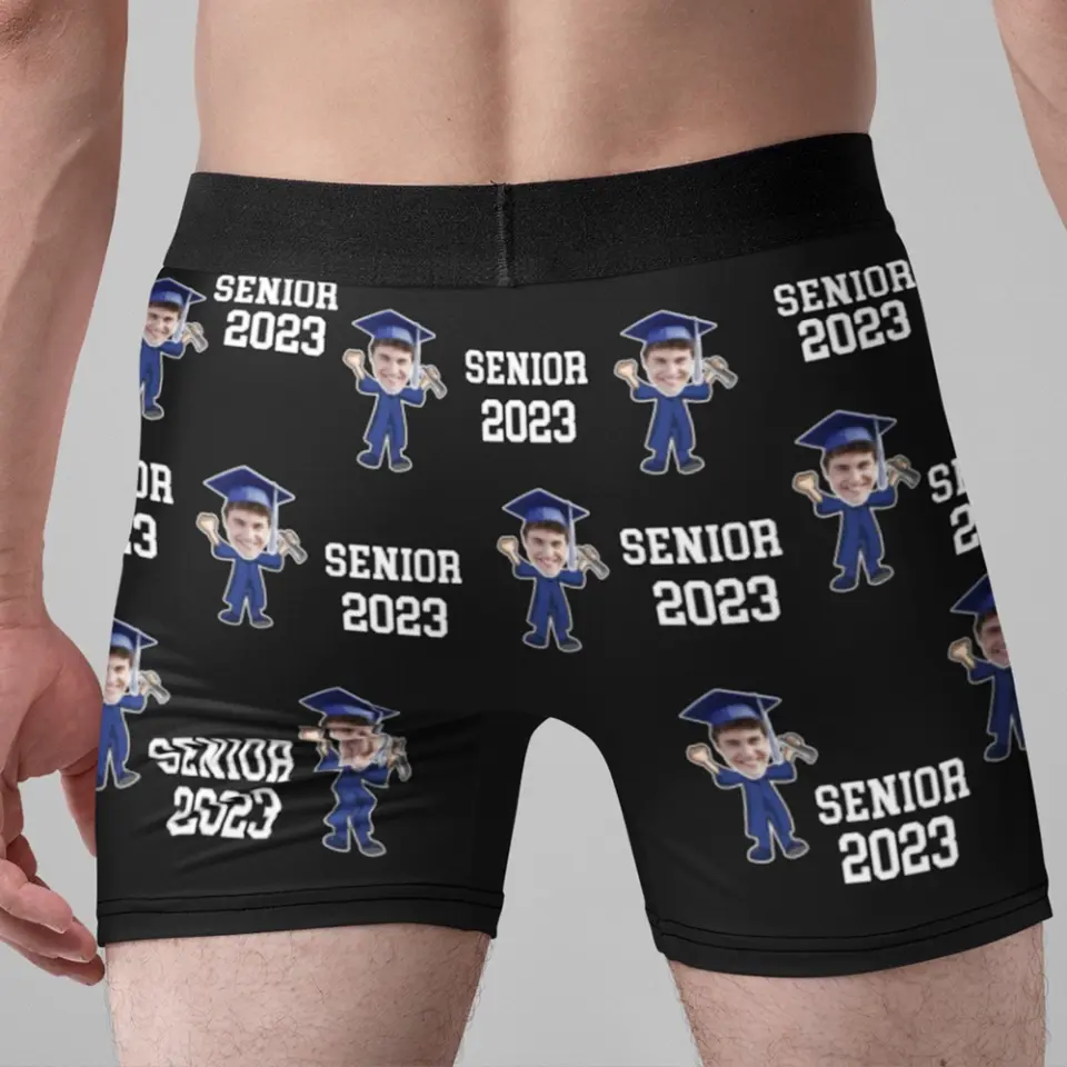 School Graduation, Graduation Gifts Son, College Graduation Gifts, Men's Boxer Briefs
| 312IHPNPMB1277 - Image 6