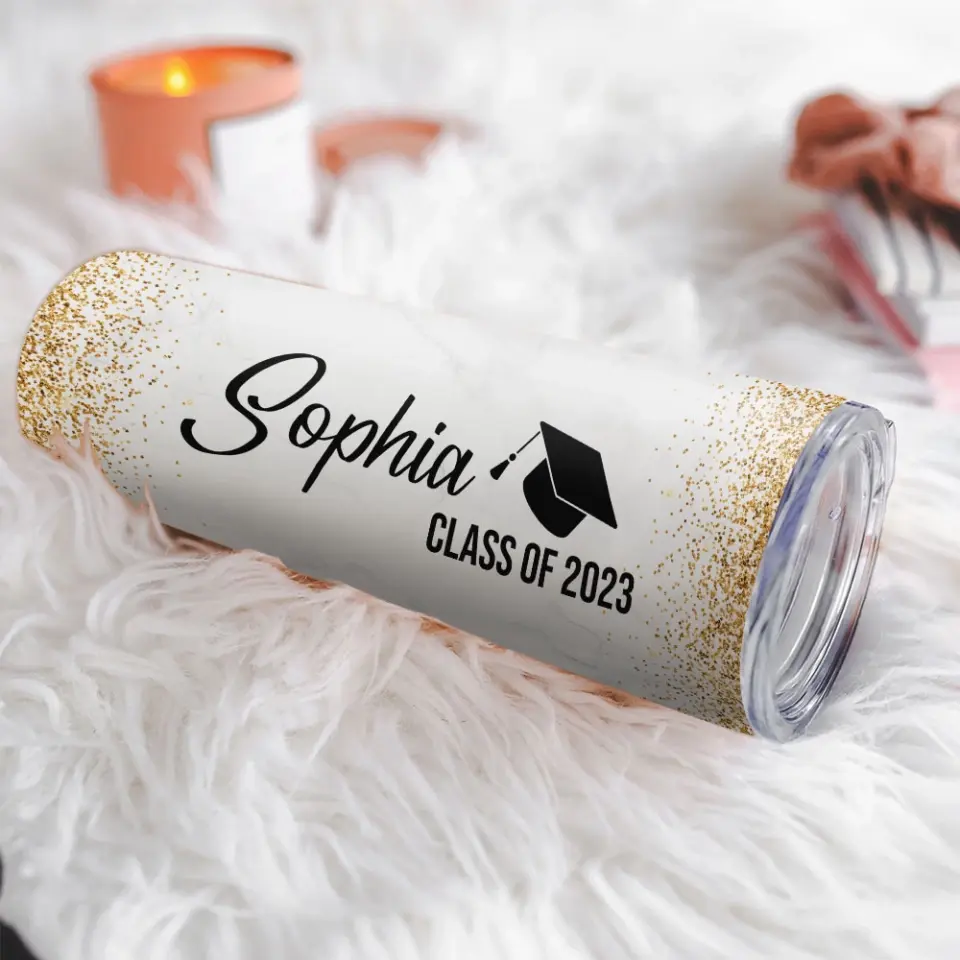 She Believed She Could So She Did Custom Tumbler Graduation Gift For Her - Image 7