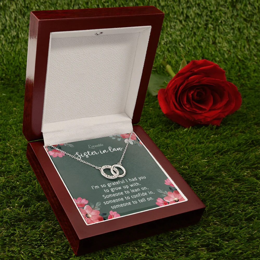Sister In Law I'm So Grateful I Had You Special Necklace Birthday Gift For Sister In Law - Image 6