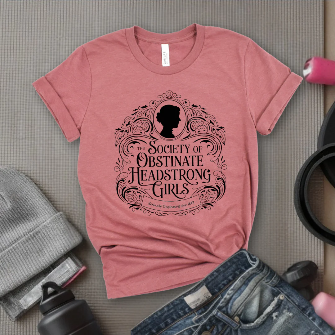 Society Of Obstinate Headstrong Girls - Feminist Women Empowerment Shirt - R.B.G Tshirt - Gifts for Feminists - Bella Canvas 3001 - Image 2
