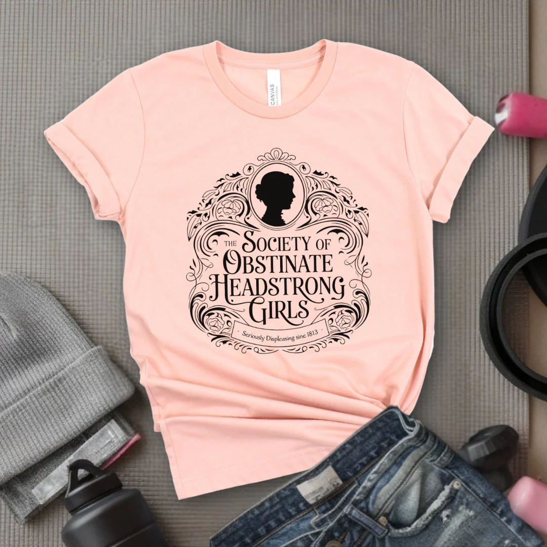 Society Of Obstinate Headstrong Girls - Feminist Women Empowerment Shirt - R.B.G Tshirt - Gifts for Feminists - Bella Canvas 3001 - Image 4