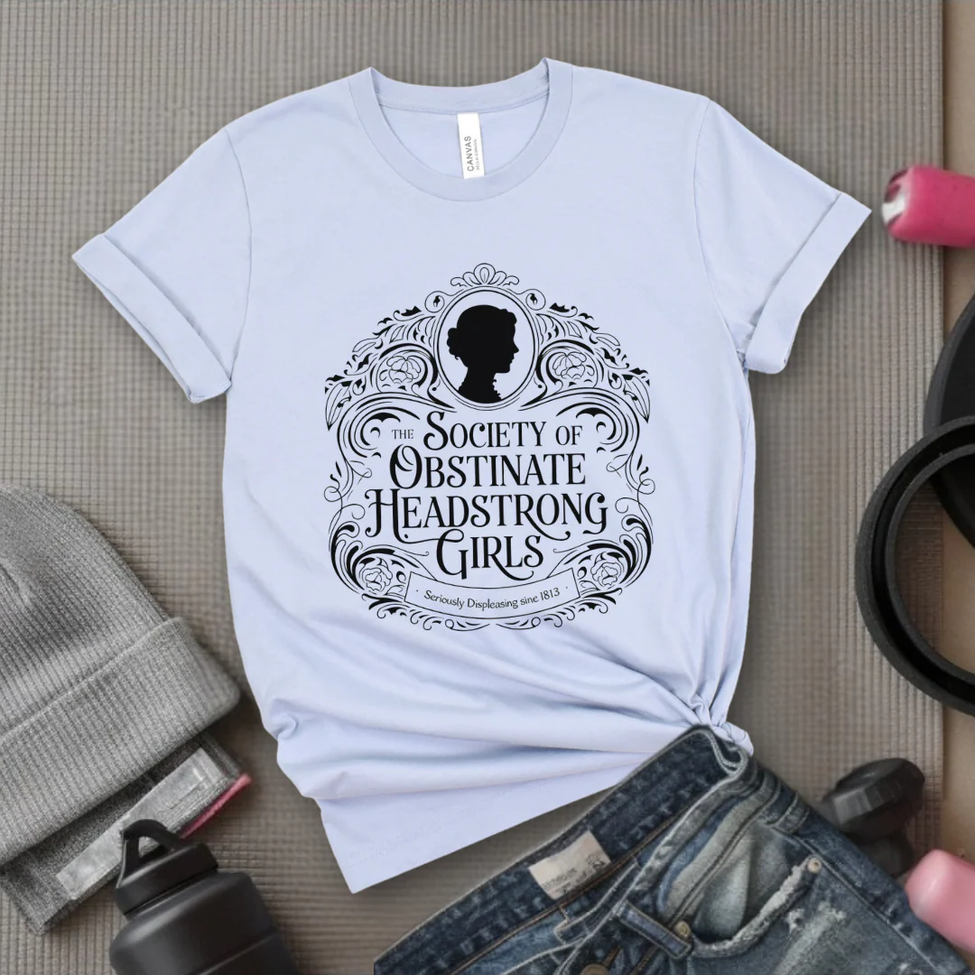 Society Of Obstinate Headstrong Girls - Feminist Women Empowerment Shirt - R.B.G Tshirt - Gifts for Feminists - Bella Canvas 3001 - Image 6